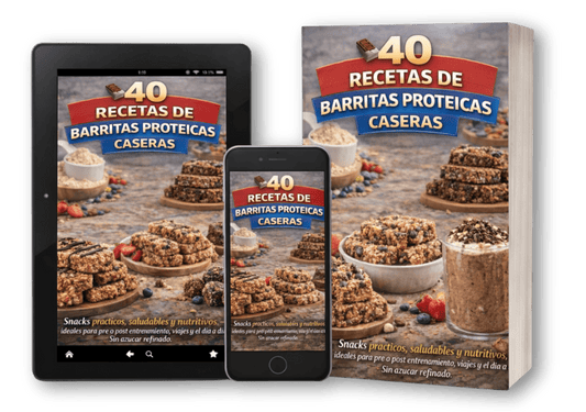 🍫 40 Recetas de Barritas Proteicas Caseras